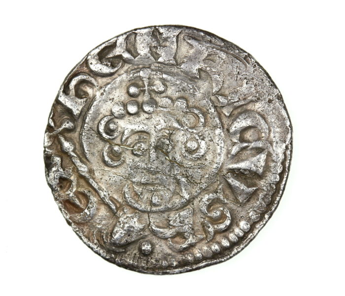 John 1199-1216AD Silver Penny Short Cross type, Kings Lynn