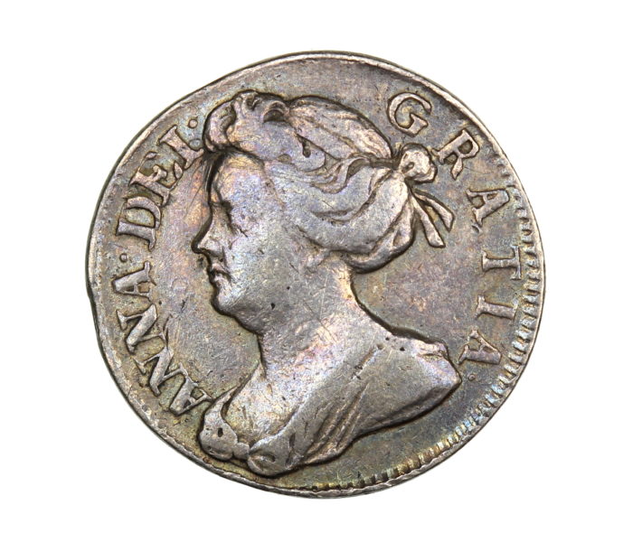 Anne AD 1702-1714 Silver Twopence AD 1704 Maundy Coinage