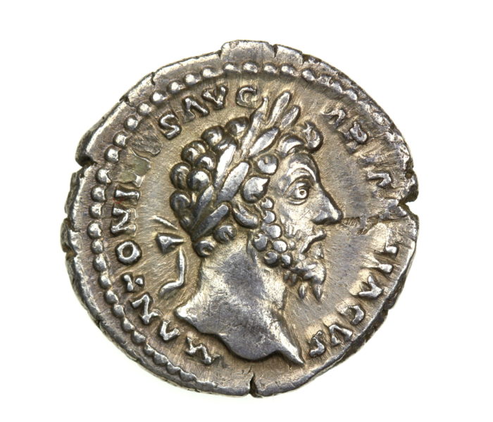 Marcus Aurelius 161-180AD Silver Denarius