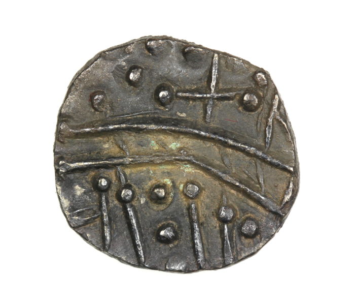 Anglo Saxon Primary Phase 680-710AD Silver Sceatta Aston Rowant type