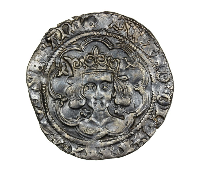 War of the Roses Hoard Edward IV 1461-1470AD (1st reign) Silver Groat Heavy Coinage London mm. Rose