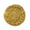 Edward III AD 1327-1377 Gold Quarter Noble Treaty Period - Image 2