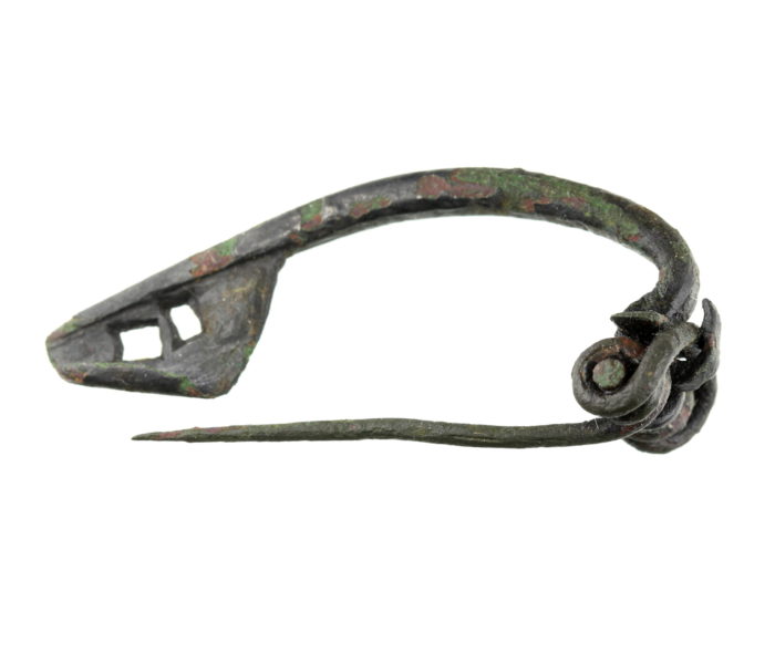 Iron Age Bronze La Tene Brooch 1st Century BC Complete with pin