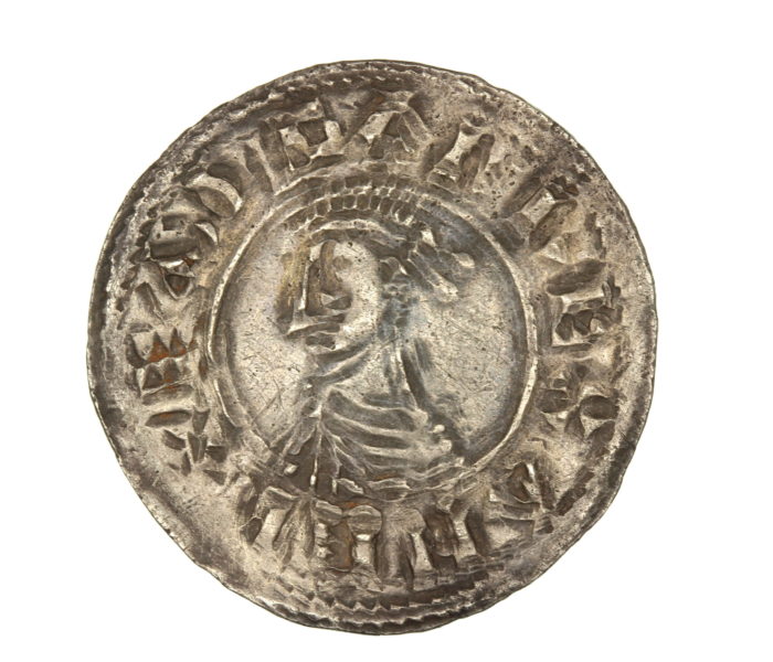 Eadgar AD 959-975 Silver Penny Reform coinage Portrait type Rare