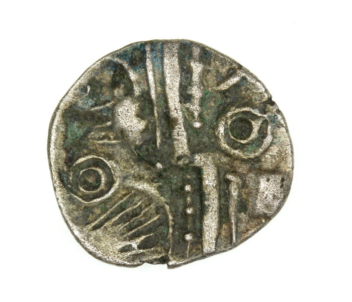 Durotriges Duro Boat Dots 1st Century BC Silver Unit