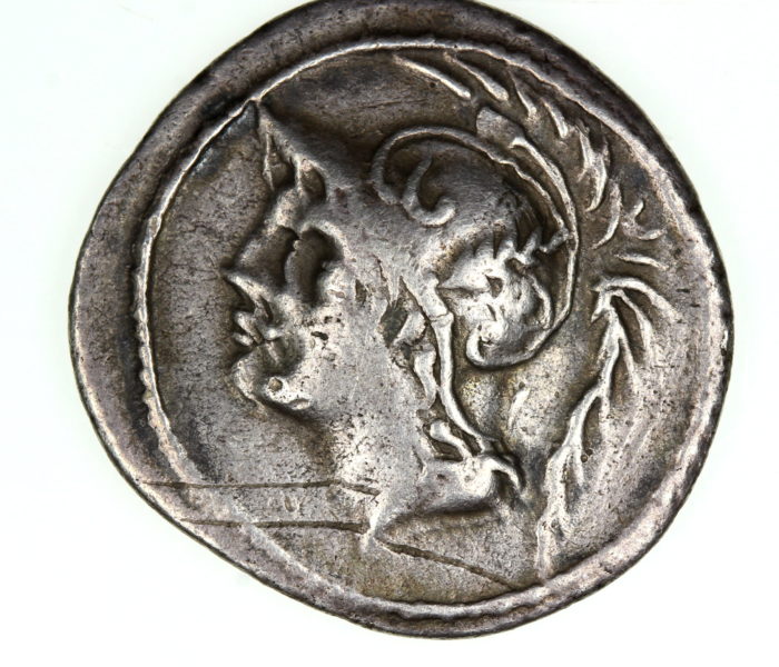 ROMAN REPUBLIC Q. Minucius Thermus 103 BC Silver Denarius