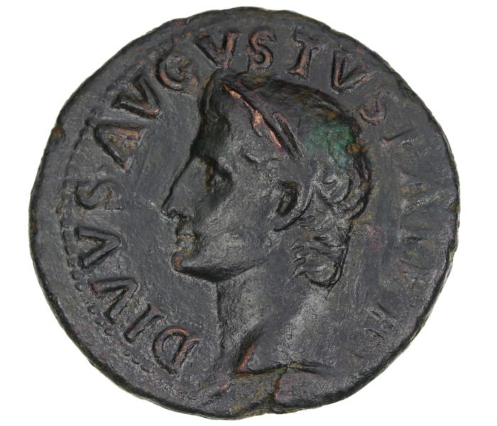 AUGUSTUS 27 BC- AD 14 Copper As The Twelve Caesars Rome