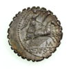 Roman Republic Quintus Antonius Balbus Praetor 82 BC Silver Denarius - Image 2