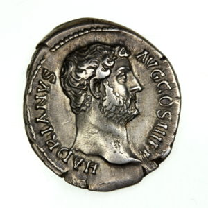 Hadrian AD 117-138 Silver Denarius Egypt reclining Rome mint