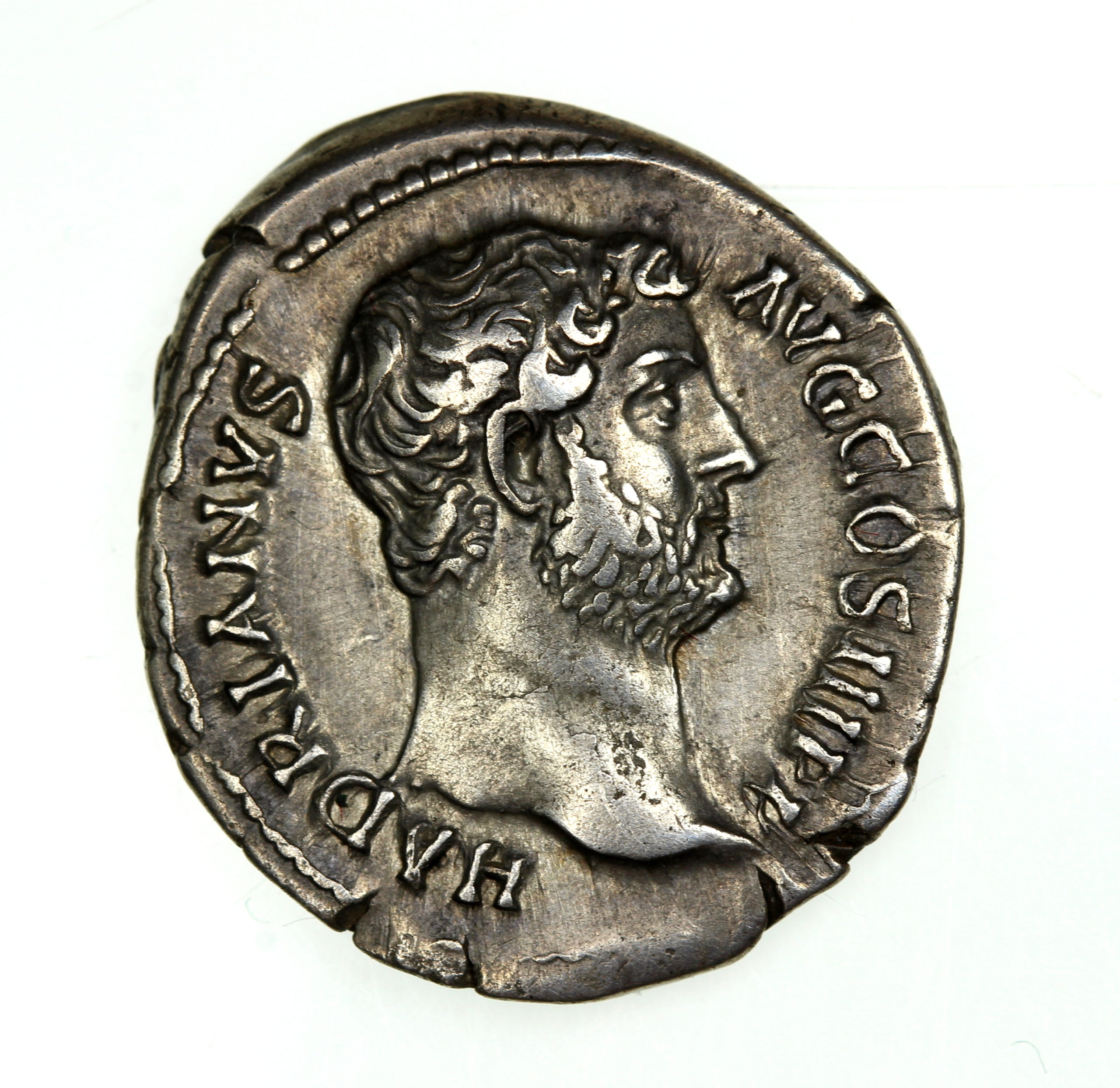 Hadrian AD 117-138 Silver Denarius Egypt reclining Rome mint