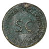 Agrippina Senior Issued by Claudius AD 41-54 Brass Sestertius - Image 2