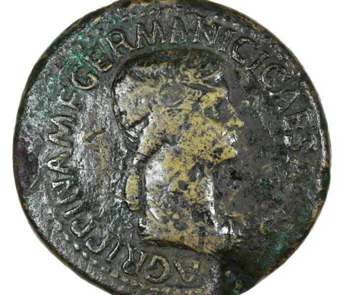 Agrippina Senior Issued by Claudius AD 41-54 Brass Sestertius