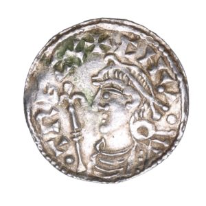 Cnut AD 1016-1035 Silver Penny Ipswich mint