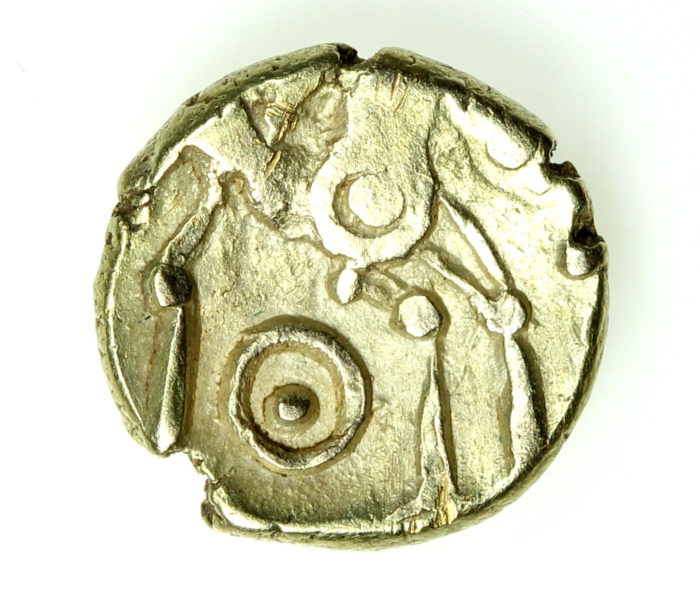 Iceni 1st Century BC Gold Quarter Stater