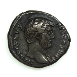 Hadrian AD 117-138 Silver Denarius Rome mint