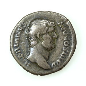 Hadrian AD 117-138 Silver Denarius Travel Series Alexandria Rome mint