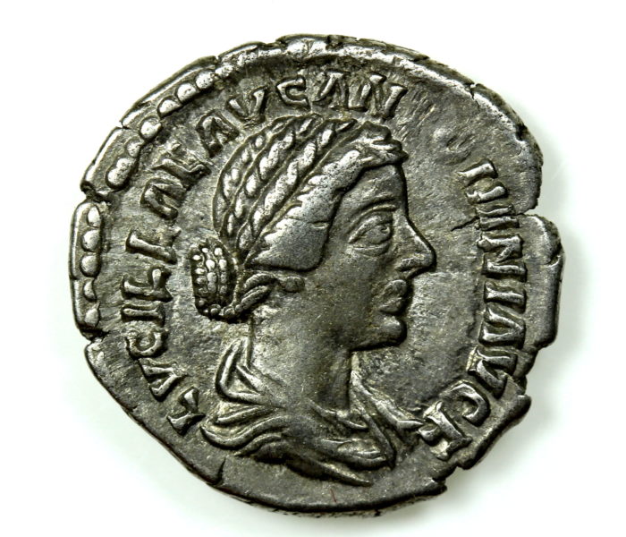 Lucilla, wife of Lucius Verus AD 161-169 Silver Denarius, Rome