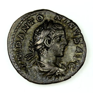 Elagabalus AD 218-222 Silver Denarius Rome mint