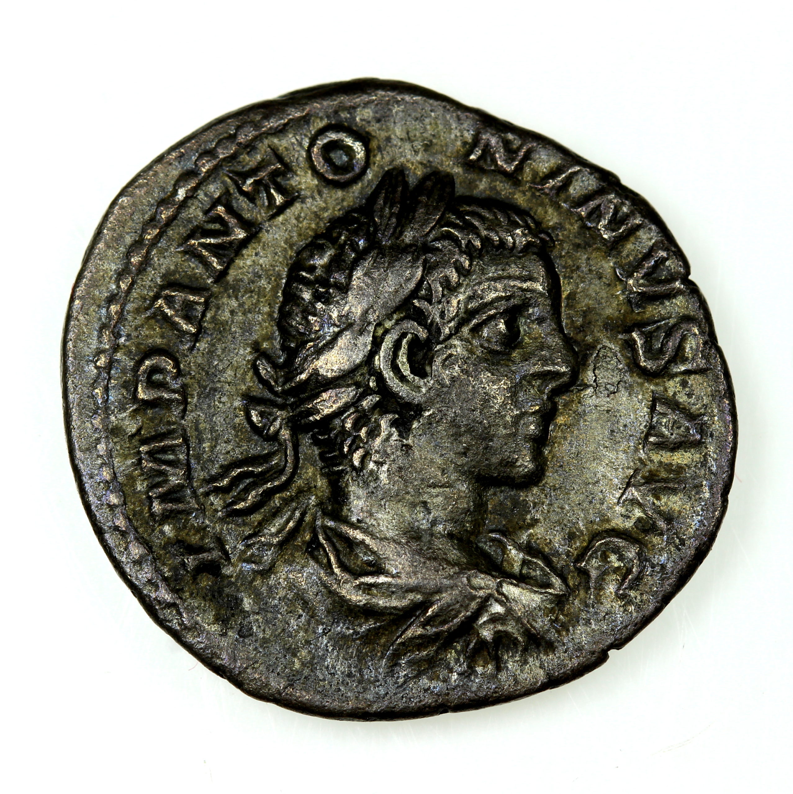 Elagabalus AD 218-222 Silver Denarius Rome mint