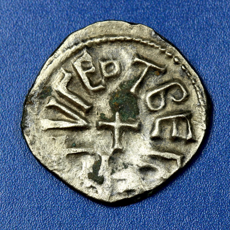 Northumbria Eadberht & Ecgberht AD 737758 Silver Sceatta