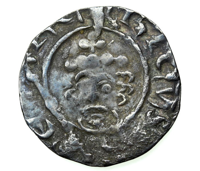 Henry II AD 1154-1189 Silver Short Cross Penny Ex J. P. Mass Collection Exeter mint