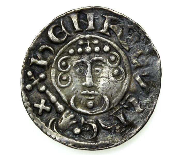 John AD 1199-1216 Silver Short Cross Penny Ex J. P. Mass Collection Canterbury mint