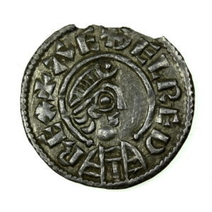 Kings of Wessex Aethelred I AD 865-871 Silver Penny