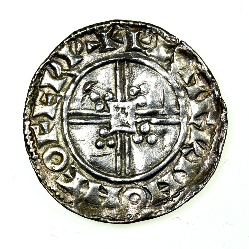 Edward the Confessor AD 10421066 Silver Penny Trefoil Quadrilateral