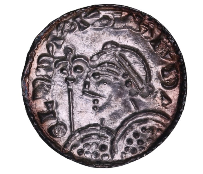 Harold I 'Harefoot' AD 1035-1040 Silver Penny Fleur de Lis type London