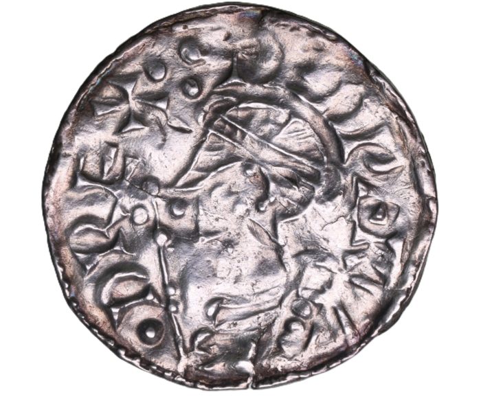 Edward the Confessor AD 1042-1066 Silver Penny Trefoil Quadrilateral York