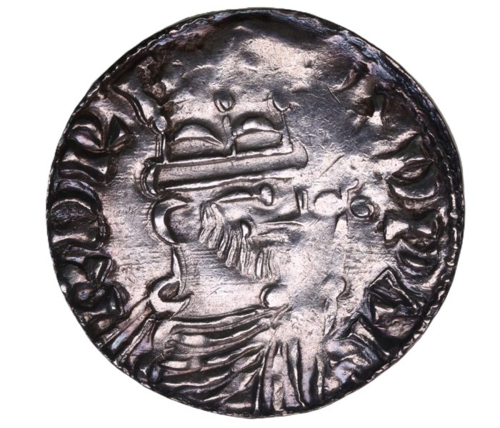 Edward the Confessor AD 1042-1066 Silver Penny Hammer Cross type Hastings