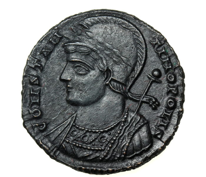 Carleton St Peter Hoard House of Constantine Constantinopolis AD 330 Bronze Follis Siscia mint