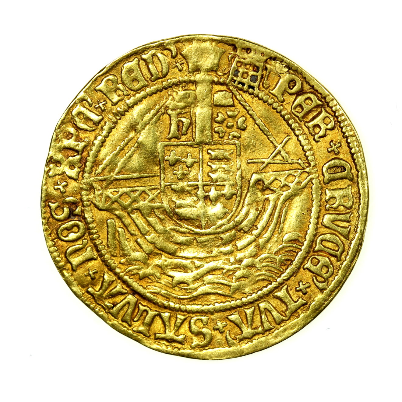 Henry VIII AD 1509-1547 Gold Angel 1st Coinage - Silbury Coins ...