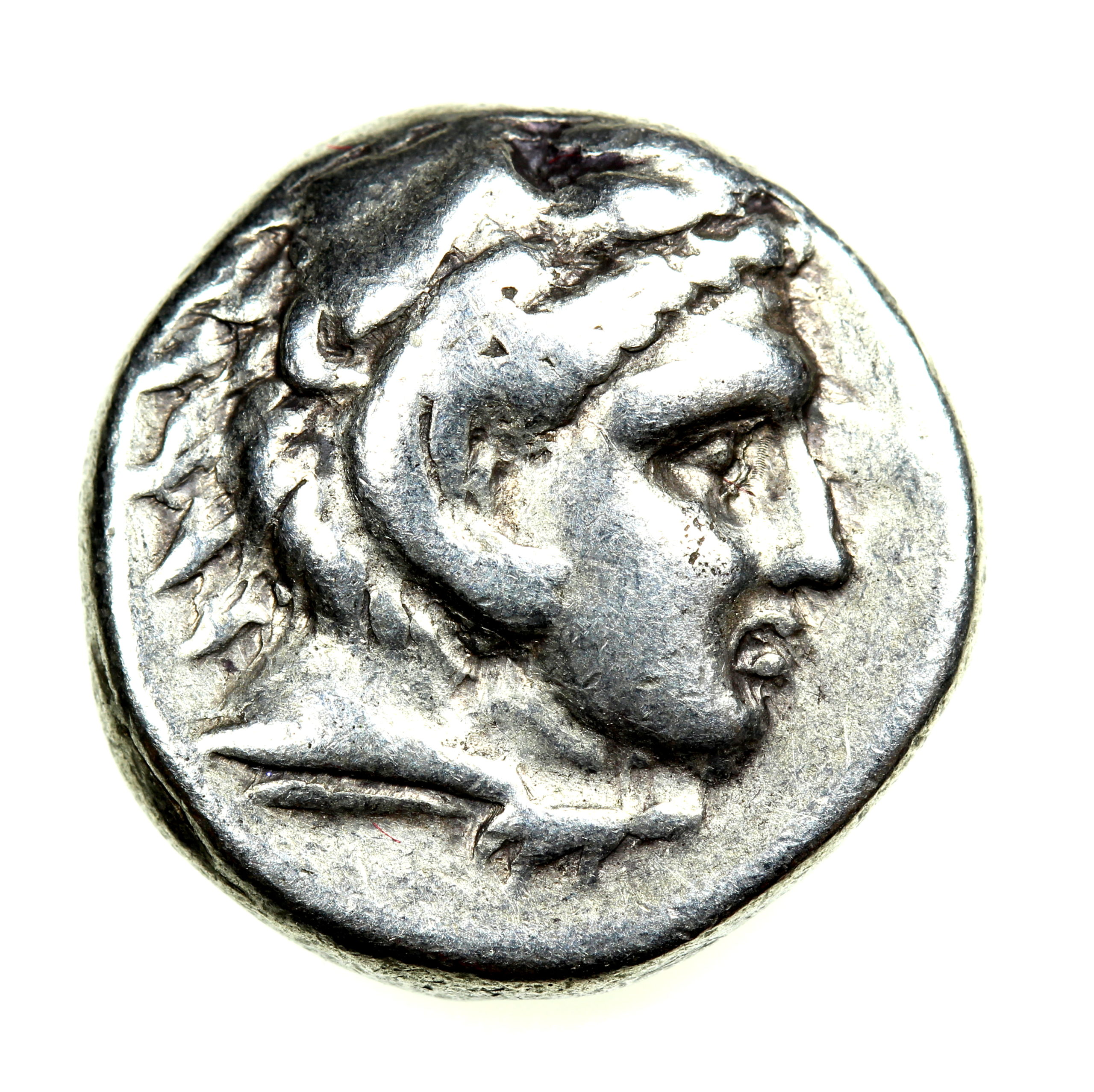 Macedon Alexander III The Great 336-323 BC Lifetime Silver Drachm