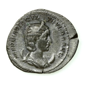 Otacilia Severa, wife of Philip I AD 244-249 Silver Antoninianus, Rome