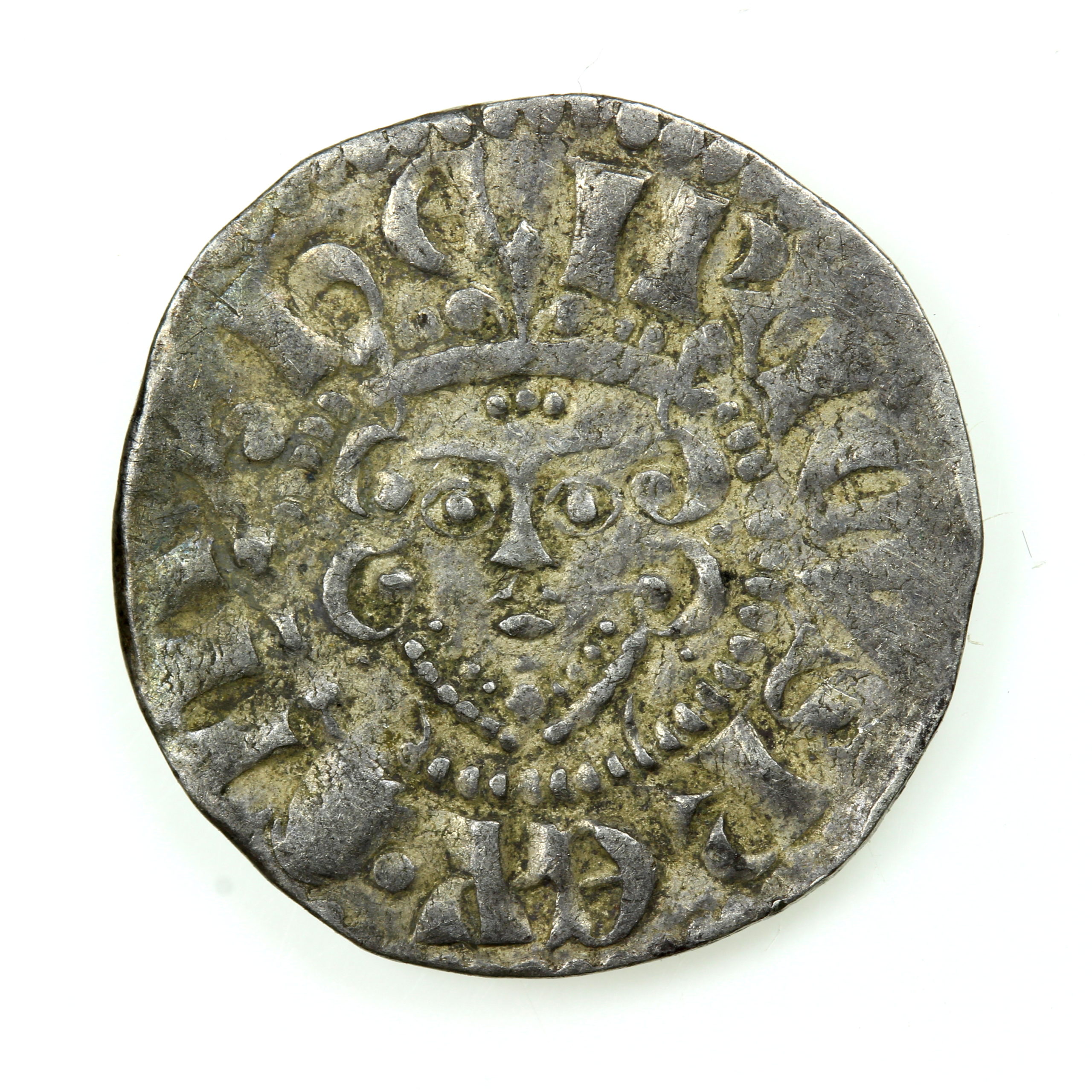 HENRY III AD 1216-1272 Silver Penny Class 5g London mint ex Brussels hoard