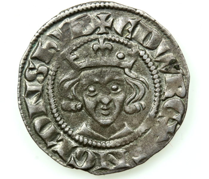 EDWARD I AD 1272-1307 Silver Penny Long Cross London mint