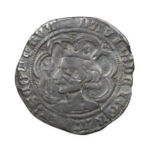 SCOTLAND David II AD 1329-1371 Silver Groat 3rd issue Edinburgh mint