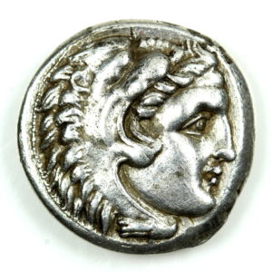 Macedon Alexander The Great 336-323 BC Lifetime Silver Drachm