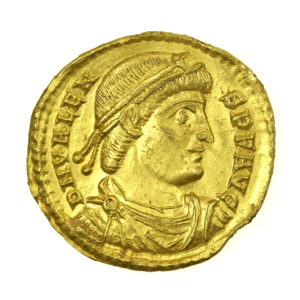 Valens AD 364-378 Gold Solidus Rome mint Scarce