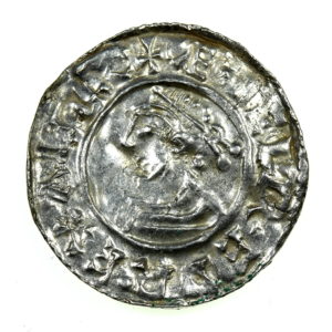 Aethelred II The Unready AD 978-1016 Silver Penny Last Small Cross type Lydford