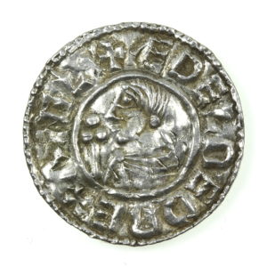 Aethelred II The Unready AD 978-1016 Silver Penny Last Small Cross type Maldon