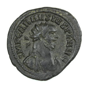 Carausius AD 286 -293 Bronze Antoninanus Carausius & Concordia shaking hands