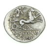 Roman Republic D. Junius L. f. Silanus 91 BC Silver Denarius - Image 2