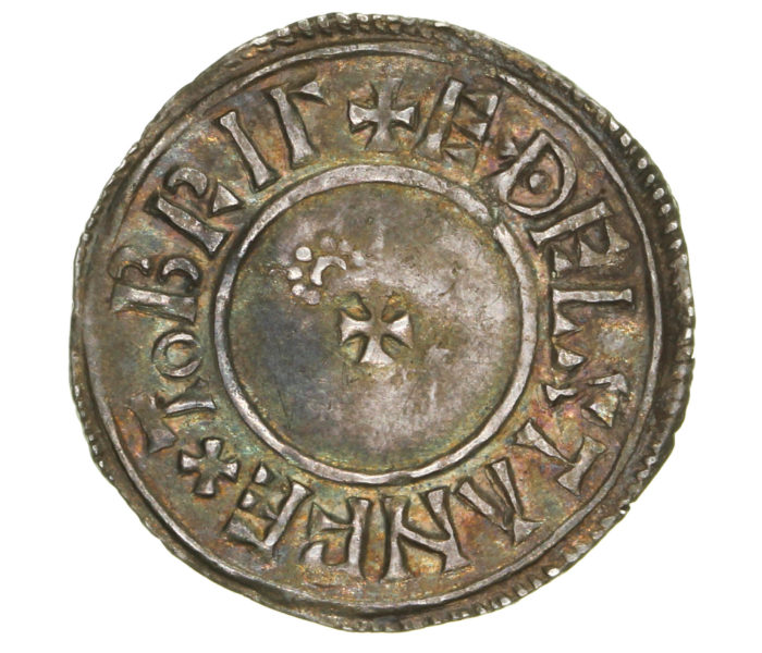 Aethelstan AD 924-939 Silver Penny Small Cross type York