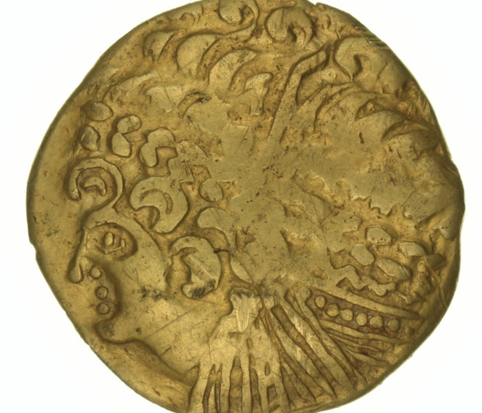 Gallo Belgic Ambiani 150-75BC 'Broad Flan' Gold Stater Series B