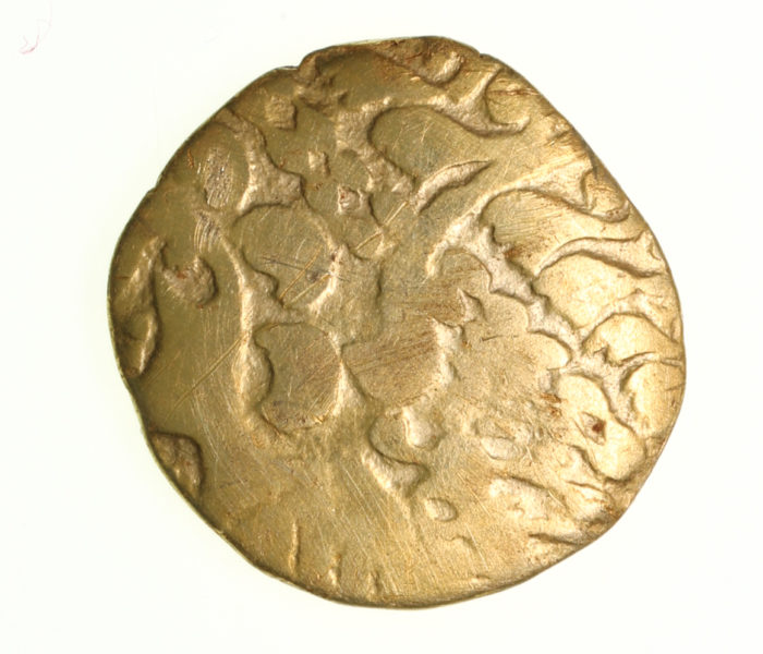 Gallo Belgic 3rd-1st Century BC Gold Quarter Stater Broad Flan