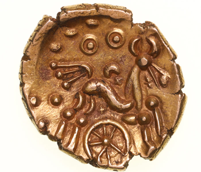 Dobunni, Boduoc, 5 BC-AD 10, Gold Stater Sold for £4800
