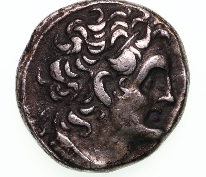 Egypt Ptolomy VIII 180-164 BC Silver Tetradrachm
