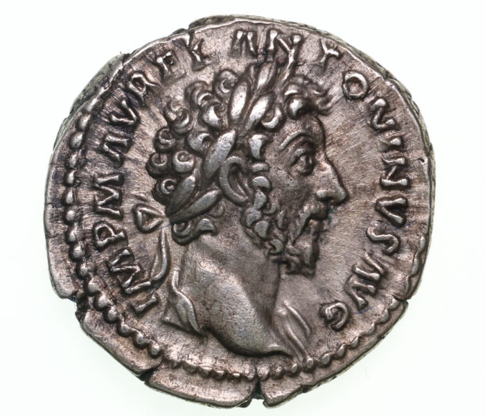 Marcus Aurelius AD 161-180 Silver Denarius